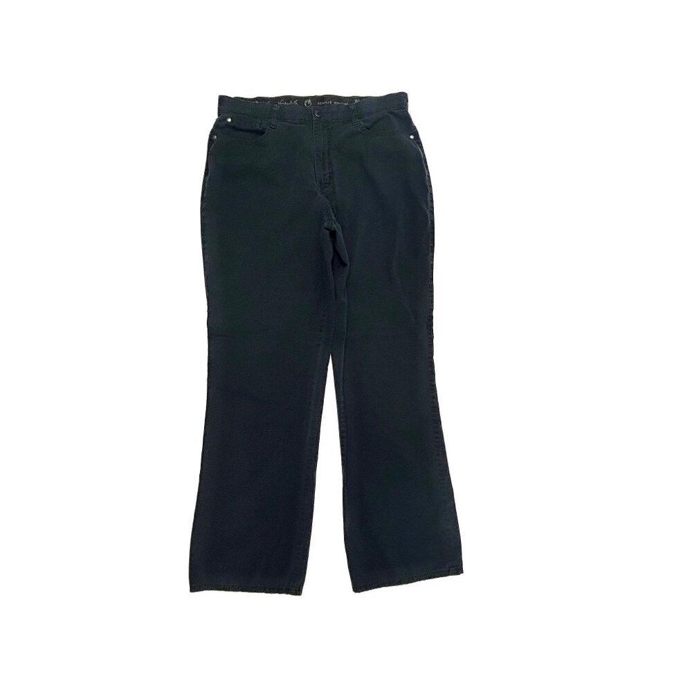 Gloria Vanderbilt Bootcut Women's size 10 Dark Blue Navy Utility Pants‎